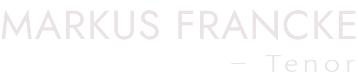 Markus Francke Tenor